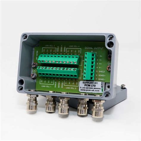 rice lake load cell junction box|junction box weights.